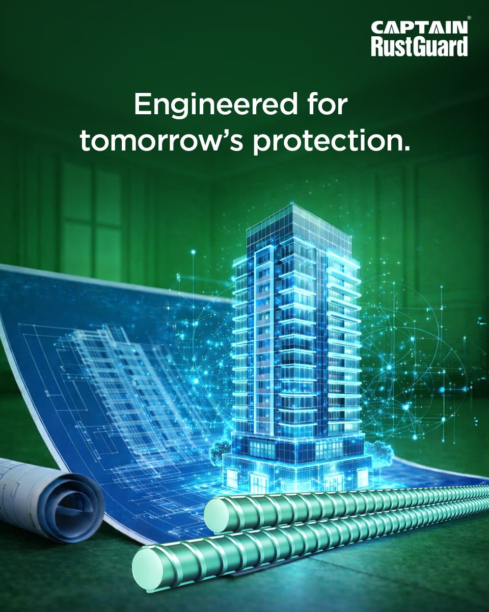 captainsteelind's tweet photo. With #CaptainRustGuard, you don’t just build for today, you build structures that stay strong against rust, corrosion, and time.

#CaptainSteel #EngineeredForProtection https://t.co/8DtWjXpiLI