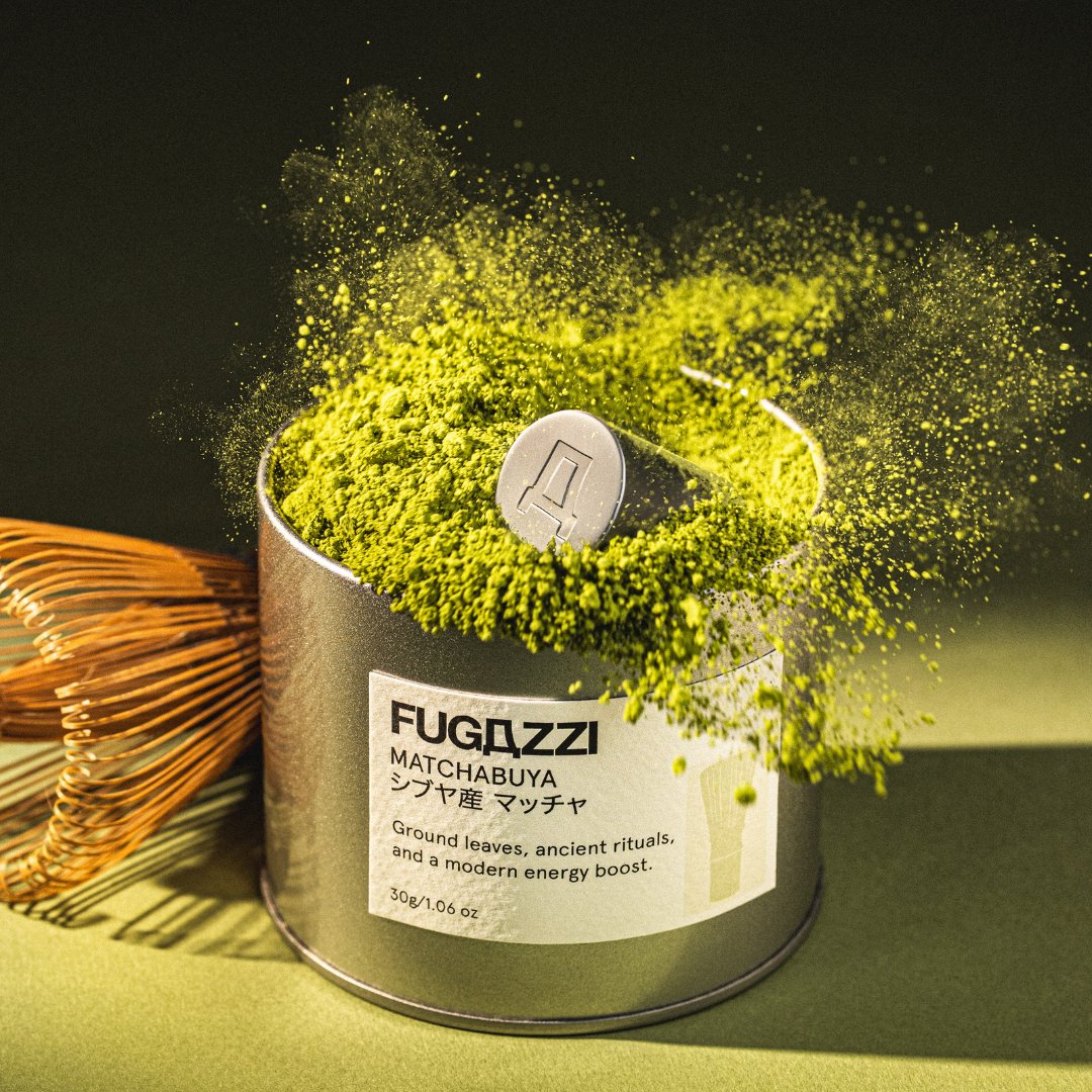 新商品】 Fugazzi｜マッチャブヤ 渋谷の熱気と抹茶の静寂。澄んだ緑が