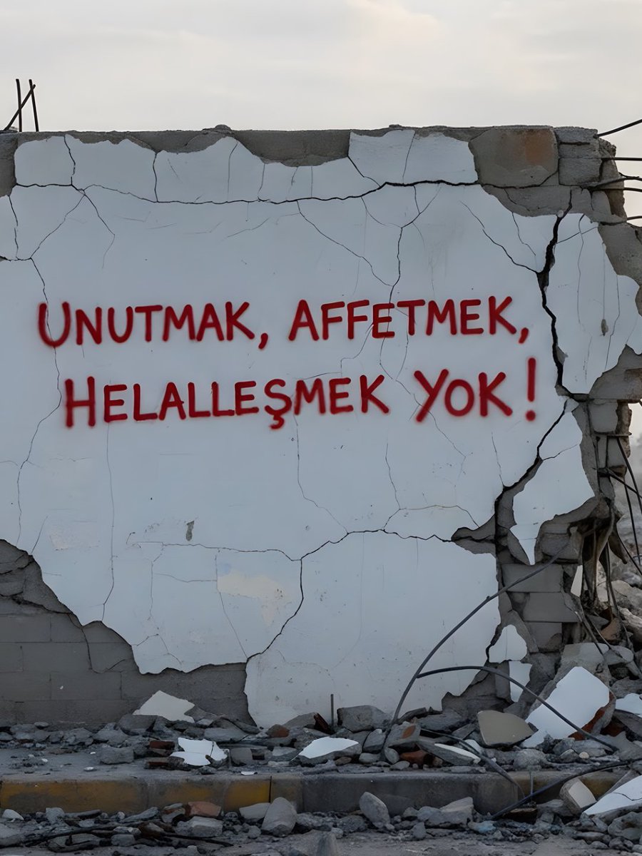 Helalleşmeyecek, hesaplaşacağız.