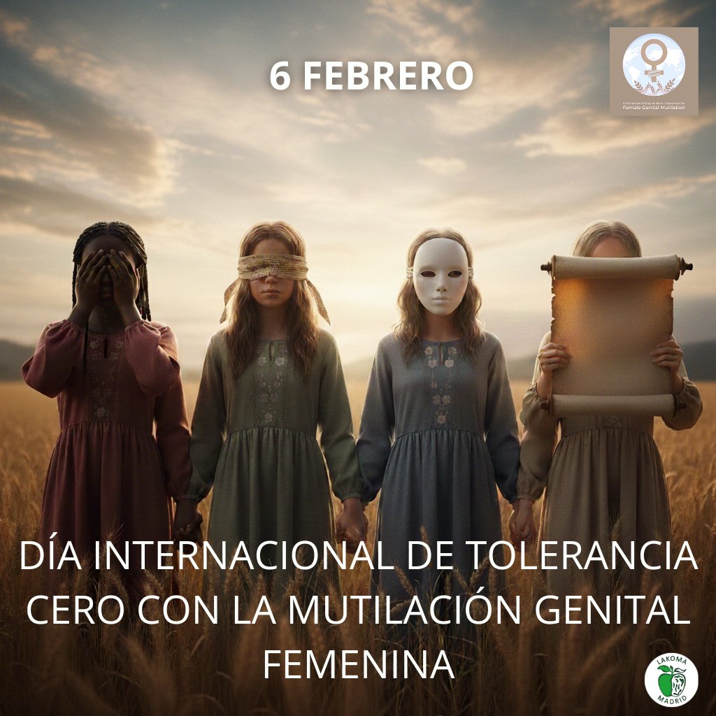 Mi cuerpo es mi territorio; mi integridad, mi derecho. 🌿💪

Alzamos la voz por un mundo donde ninguna niña sufra la mutilación genital. La MGF es violencia y erradicarla es tarea de todos. La educación es el camino hacia un futuro libre y seguro. 🌏❤️

#lakoma_madrid #EndFGM