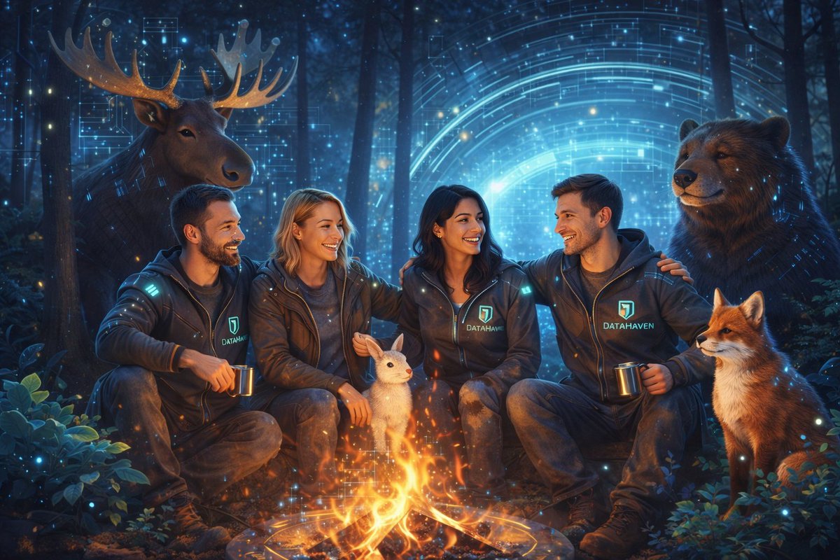 Team is more than people — it’s shared vision, trust, and the drive to build something meaningful together. With <a href="/DataHaven_xyz/">DataHaven 🫎</a>, this community feels like real co-creators of the future of data and decentralization. Proud to be part of this journey.