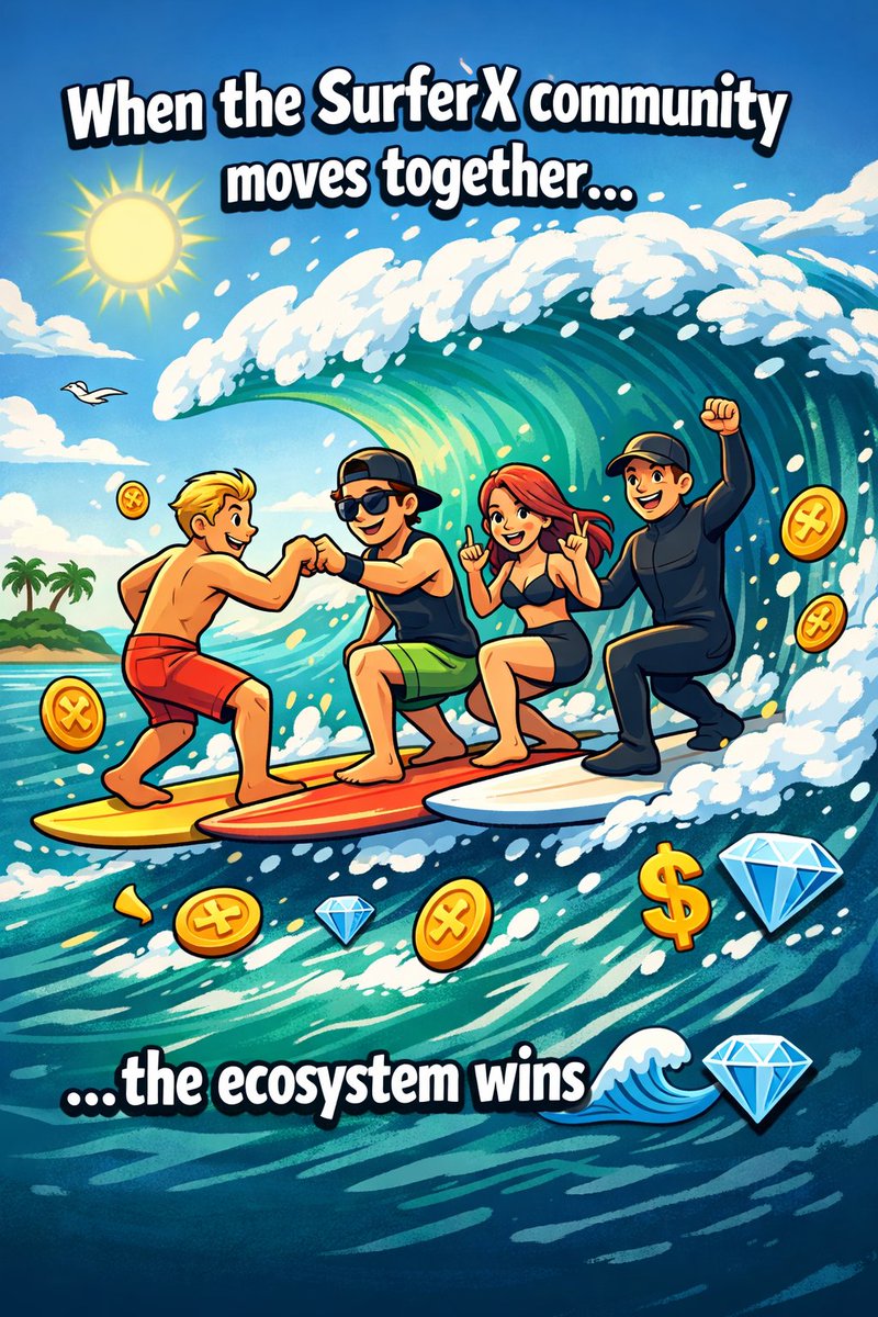 Ojboy2001's tweet image. ✅SurferX: Ride the Wave of Web3 Utility. @SurferXHubXRPL

1/  SurferX ($SRFX)  Community Driven Web3 Utility
Not just a token. Not just NFTs. SurferX is an ecosystem built for participation, transparency, and long-term growth on the XRP Ledger.
🔗 linktr.ee/SurferX_io .

2/