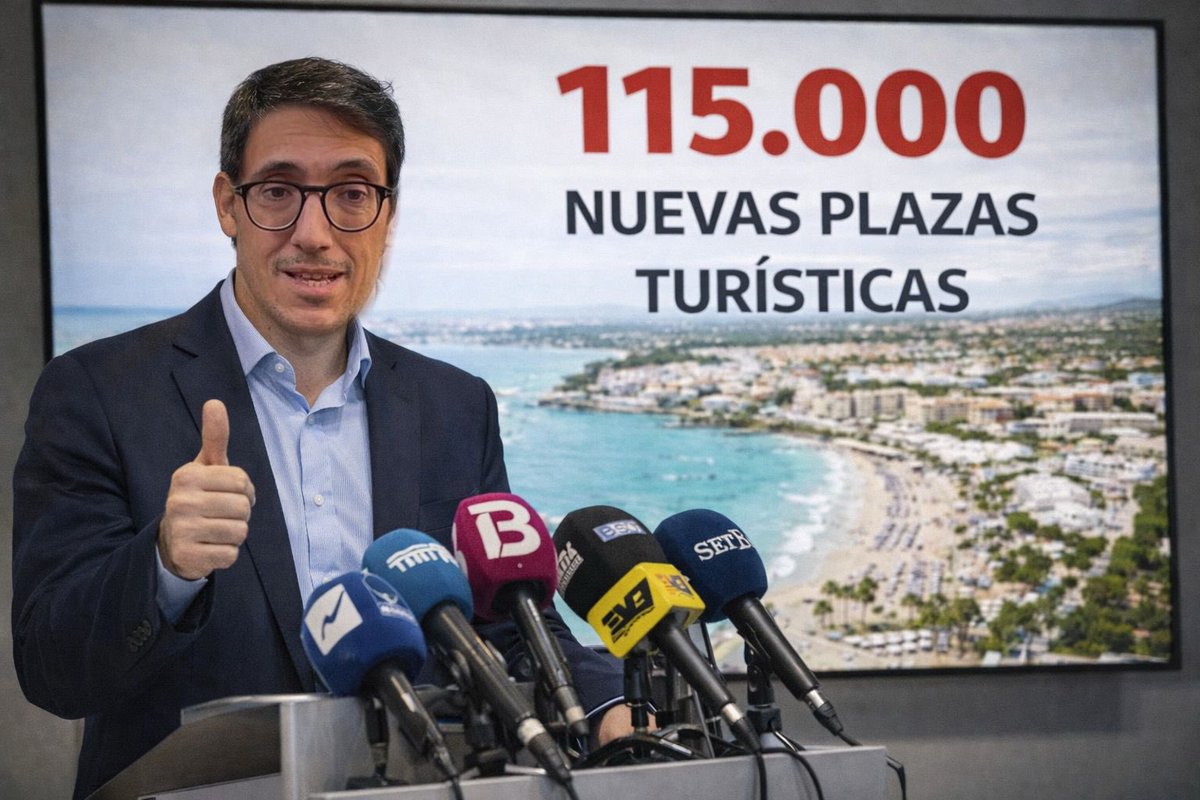 Lògica del Partit Socialista. Parte VI🥀  

Negueruela autoriza 115.000 plazas turística para denunciar la saturación turística🙌