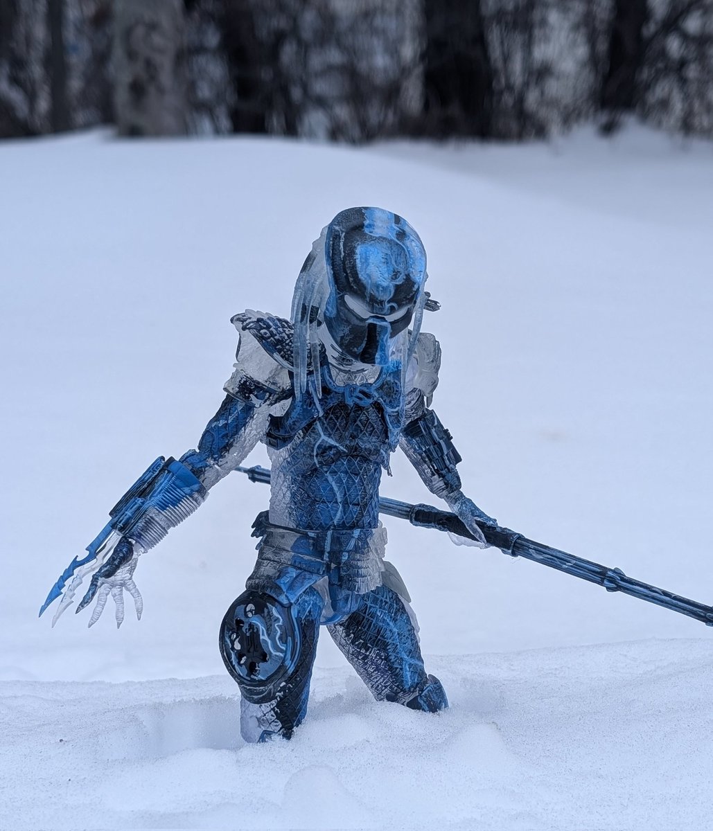 oneirosph's tweet photo. Too cold to Hunt 

#neca #predator #ActionFigure https://t.co/4JBPS678dz