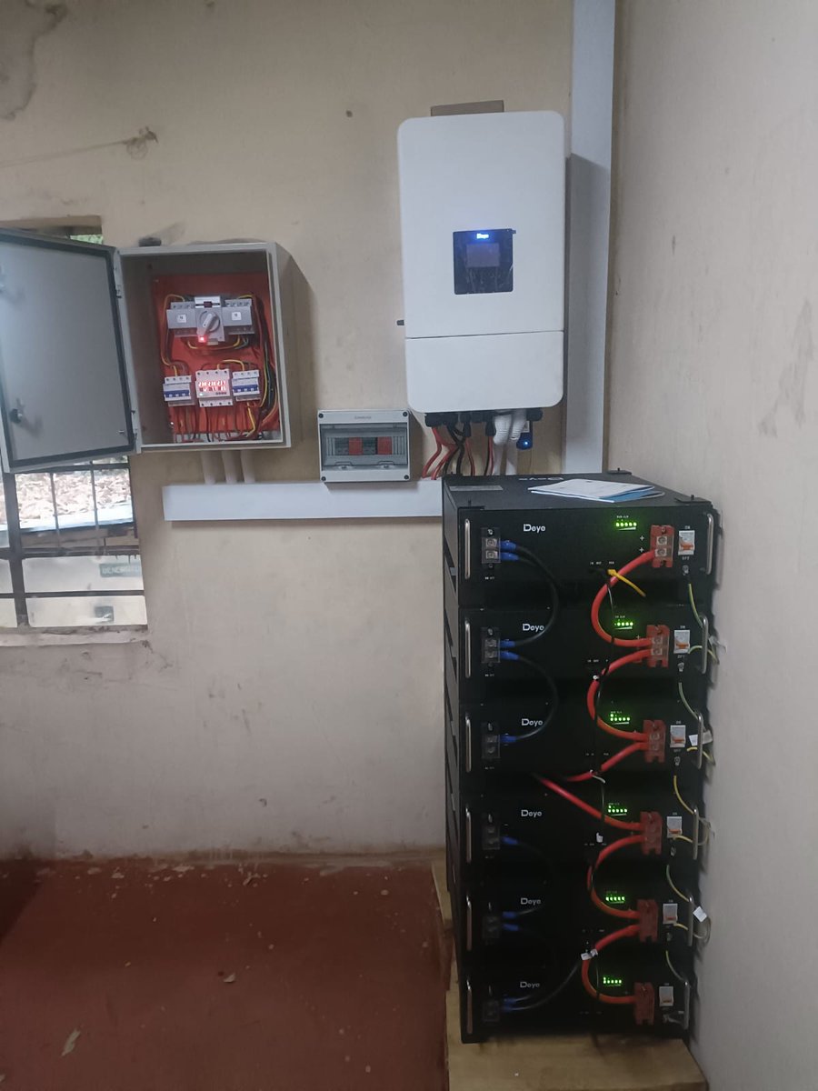 EnergyGrat6369's tweet photo. Empowering education with solar energy ☀️
We completed a solar installation at Mbale High School, delivering reliable, clean power for a better learning environment.
📍 Mbale High School, Mbale
#SolarEnergy #SolarForSchools #RenewableEnergy #GratiaEnergy https://t.co/Qu6AAccu2D