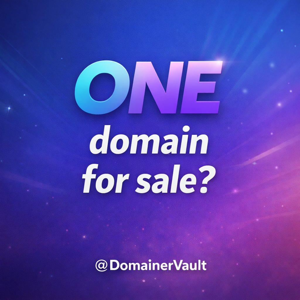Domainer Vault tweet media