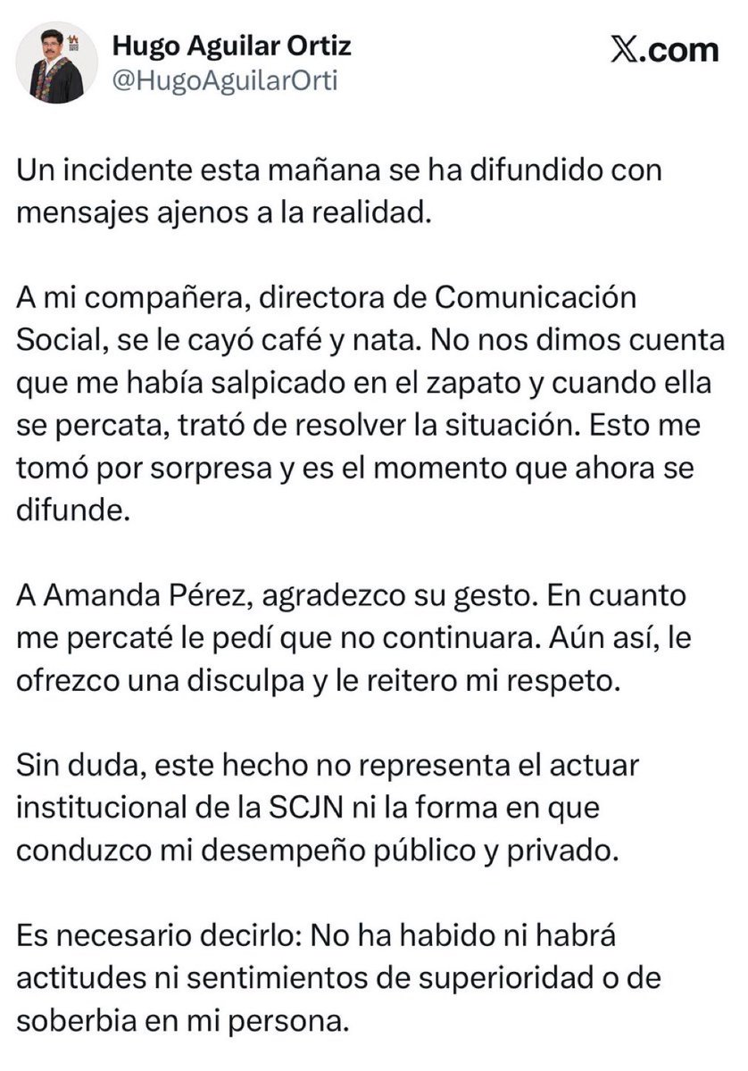 Declaración estúpida y cínica. La imagen es clara y no admite interpretaciones.