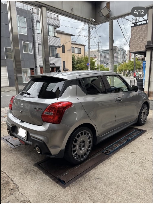 hashimotocoshop's tweet photo. SUZUKI SWIFT SPORTにOZ RALLYRACING 装着しました。
#スイフトスポーツ #スイスポ #ZC33 #SWIFTSPORT https://t.co/8SfugxBKms