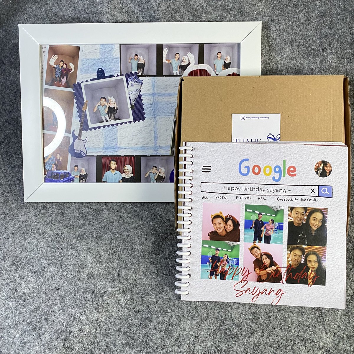 <a href="/jawafess/">Jawafess</a> Hi aku ara, dari palembang. alasan aku memutuskan utk jualan. karena aku anak pertama yang punya 2 adik, aku 🥪. adik aku 2”nya masih sekolah, ibu aku sakit asam urat. ayah aku? (gak tau kemana). aku jualan scrapbook dan scrapframe buat kado kenang kenangan, only 65k.