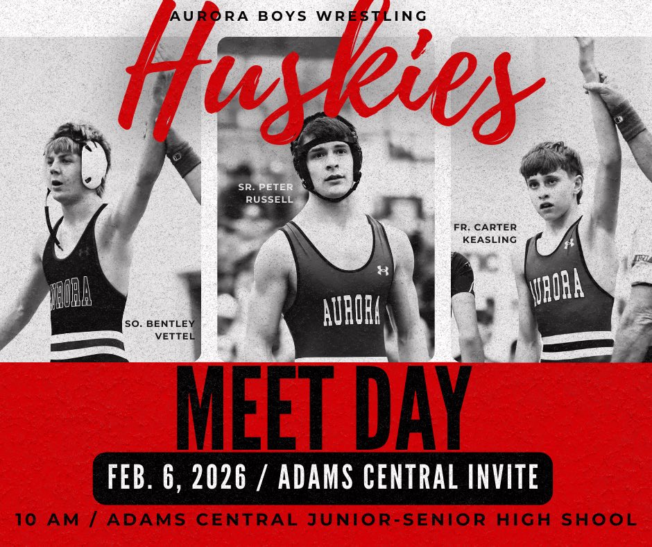 Aurora_Wrestle's tweet photo. Next up- Adam Central 
2.6.26 ⌚️ 10:00AM - Let’s Go!! 🐾 https://t.co/JA2D9lcFRX