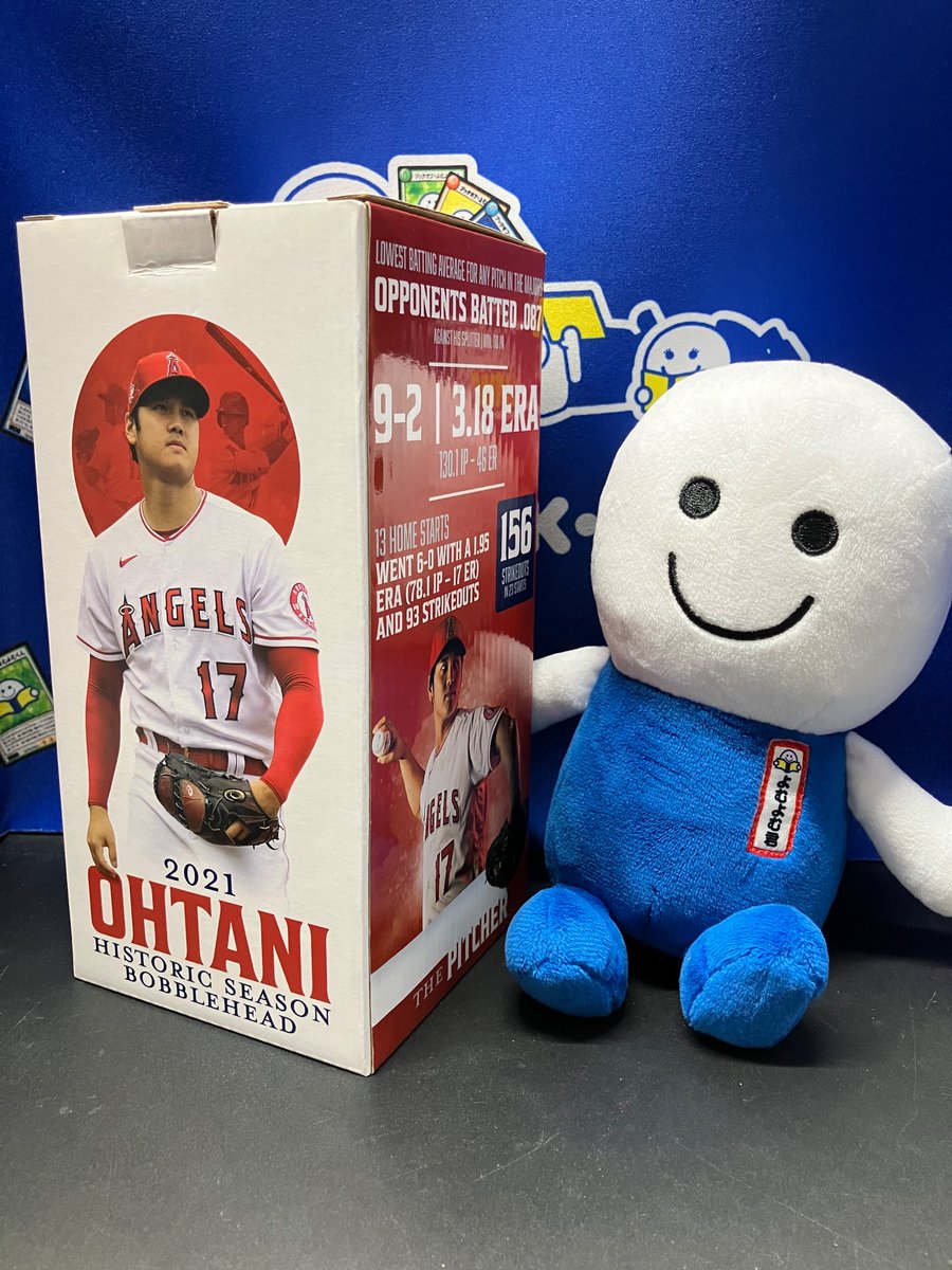 フィギュア入荷情報】 大谷翔平 ボブルヘッド 2021シーズンMVP記録