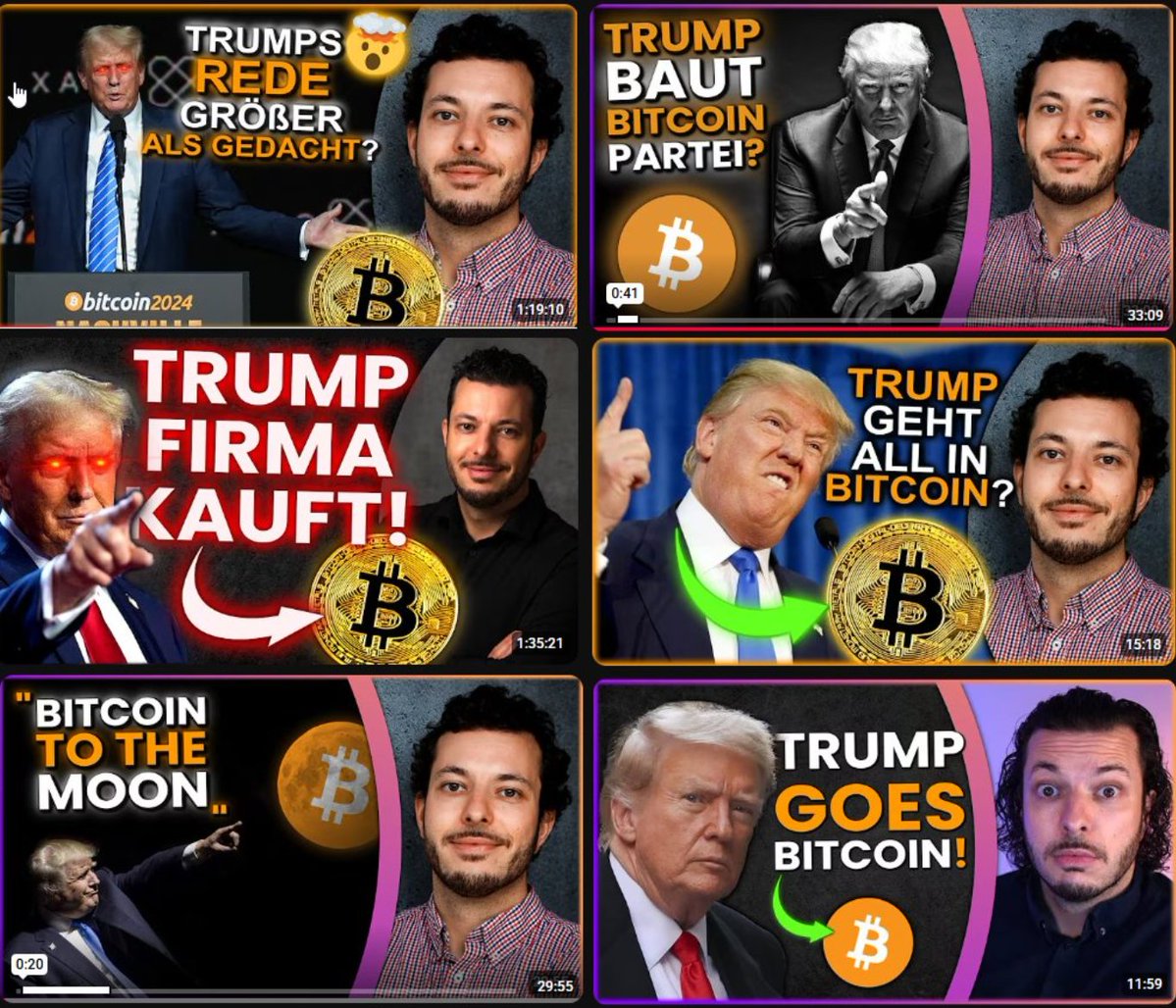 Wer Romans Weisheit verschmäht, wird die Lektionen des Lebens am eigenen Leib spüren.🔥🙏💫

Das mit der Trump-Familie verbundene Krypto-Projekt hat gestern Bitcoin im Wert von über 11 Millionen Dollar verkauft.

Danke an <a href="/HelveticBlocks/">HelveticBlocks</a> für die mit viel Liebe erstellte Collage.