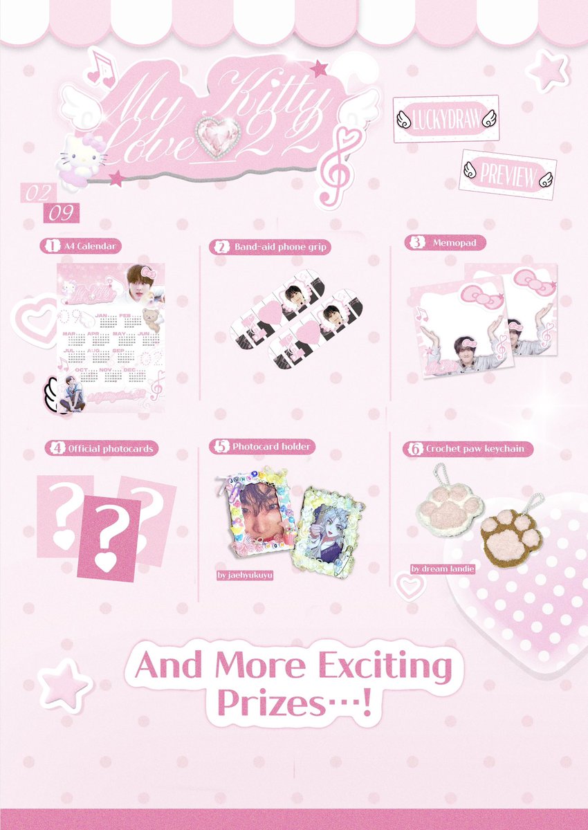 ִ𓂃 𓈒 ᨳ𝑀𝓎 𝒦𝒾𝓉𝓉𝓎⟆  𝐿𝑜𝓋𝑒!𝄞♡︎ ִ𓂃 𓈒𓏸

𝒟-1

𝘚𝘯𝘦𝘢𝘬-𝘱𝘦𝘢𝘬 𝘢𝘵 𝘰𝘶𝘳 𝘭𝘶𝘤𝘬𝘺 𝘥𝘳𝘢𝘸 𝘱𝘳𝘪𝘻𝘦𝘴 𝘢𝘯𝘥 𝘵𝘩𝘦𝘳𝘦’𝘴 𝘮𝘰𝘳𝘦 𝘵𝘰𝘮𝘰𝘳𝘳𝘰𝘸…!👀🩷

#MyKittyLove_22 #ENHYPEN_JUNGWON #엔하이픈_정원 #ジョンウォン