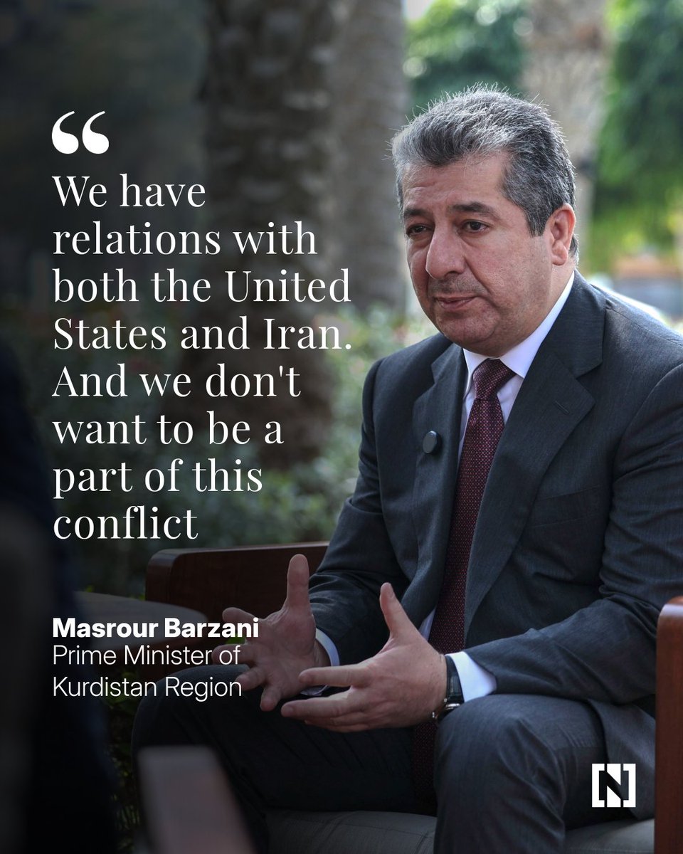 The hostility between Iran and the US has repeatedly turned Iraq into an arena, adding another complex layer to the relations between Baghdad and Erbil, with Iraqi governments seen as closer to Tehran and Kurdistan closer to the US. But Kurdistan Region PM Masrour Barzani said he
