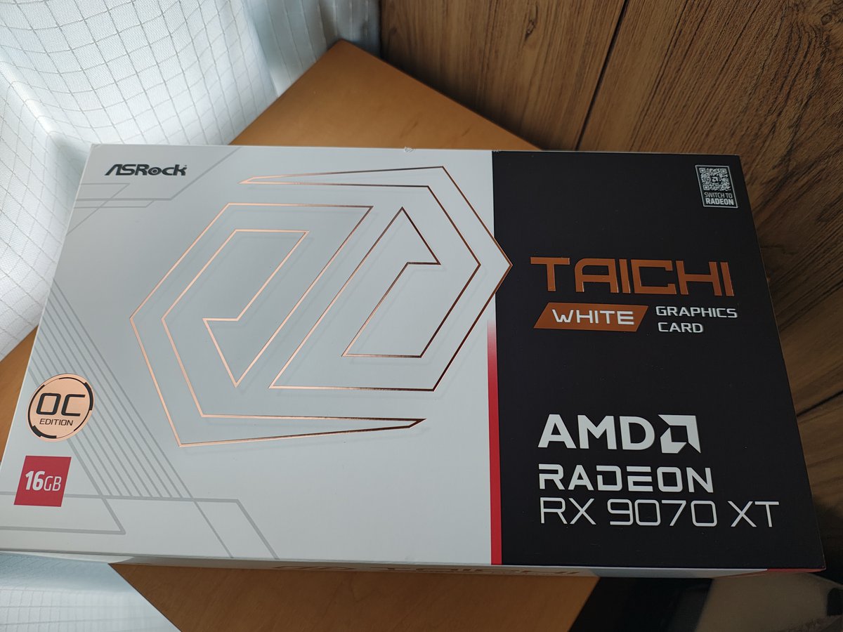 Ryzen_Radeon #PR 自分にはオーバースペックだがASRock RX 9070 XT