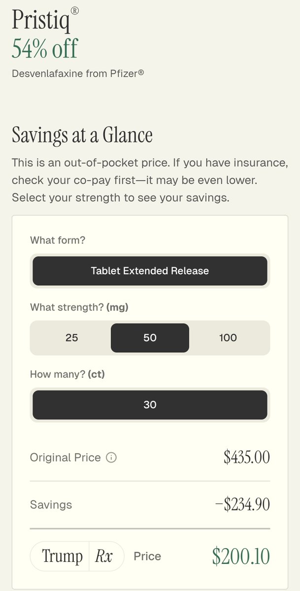 okcreports's tweet image. Worse prices than GoodRx because they don't offer generics too.