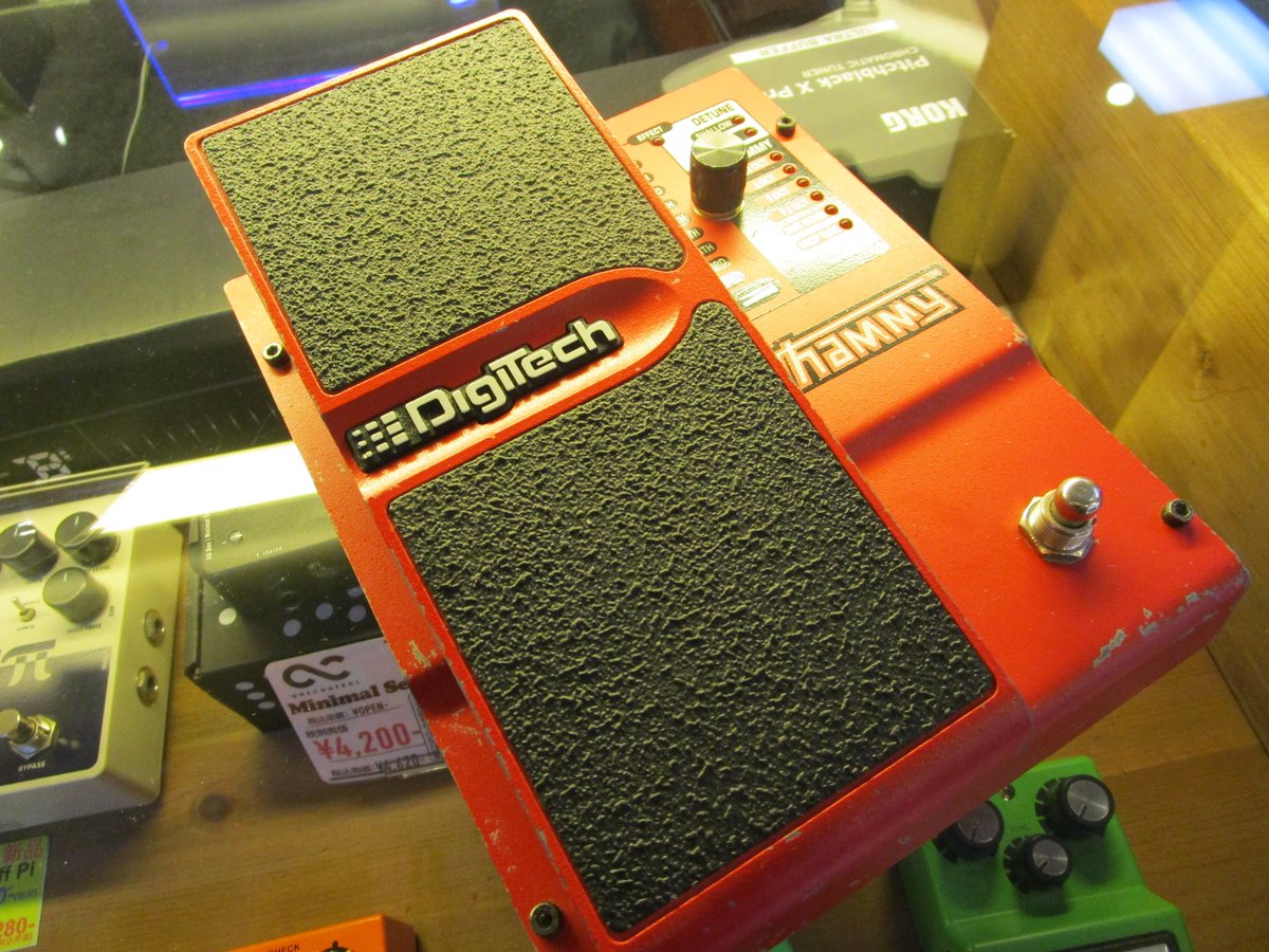 つくば店】DigiTech / Whammy WH-4 中古にて入荷!! シンプルな操作性の