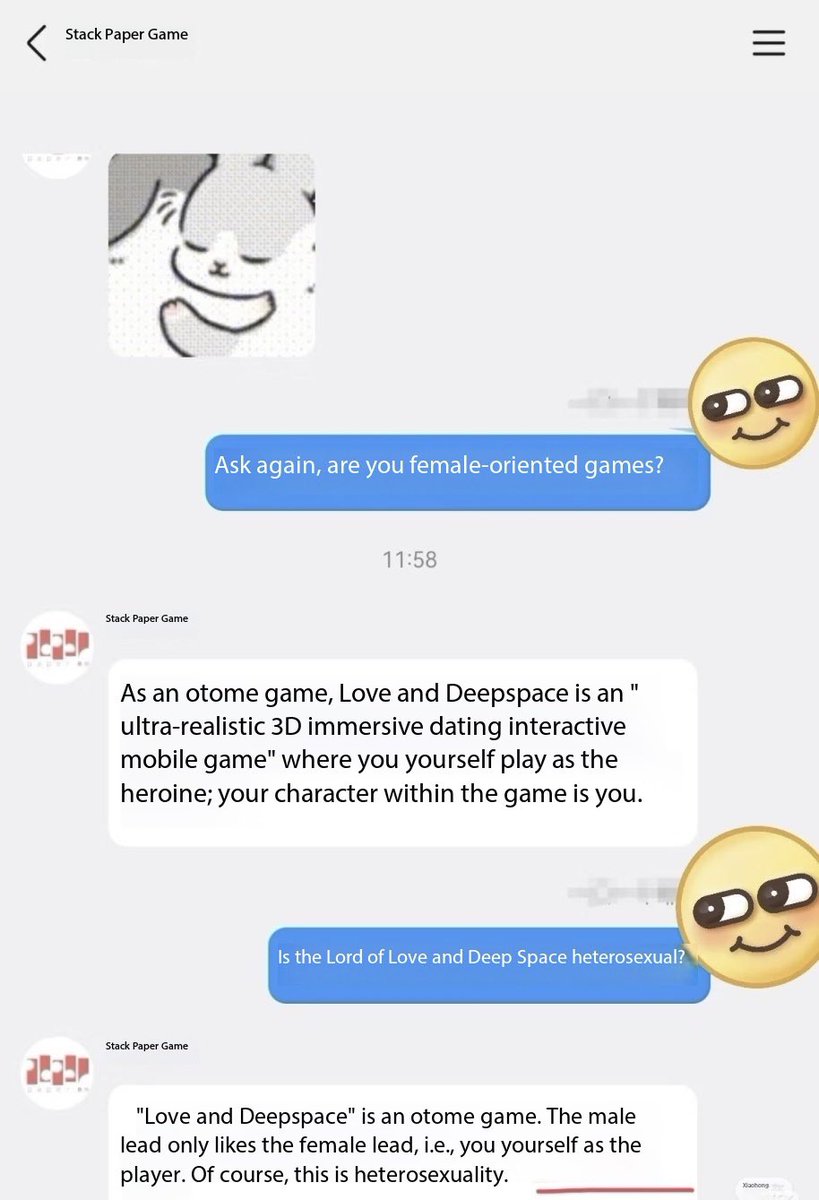 theRhineee's tweet photo. The CN game customer support explicitly stated that the male protagonist is heterosexual. I’m sorry, but this game does not include any BL or GL content. It features only heterosexual male protagonists.+ https://t.co/BAwle6xyFl