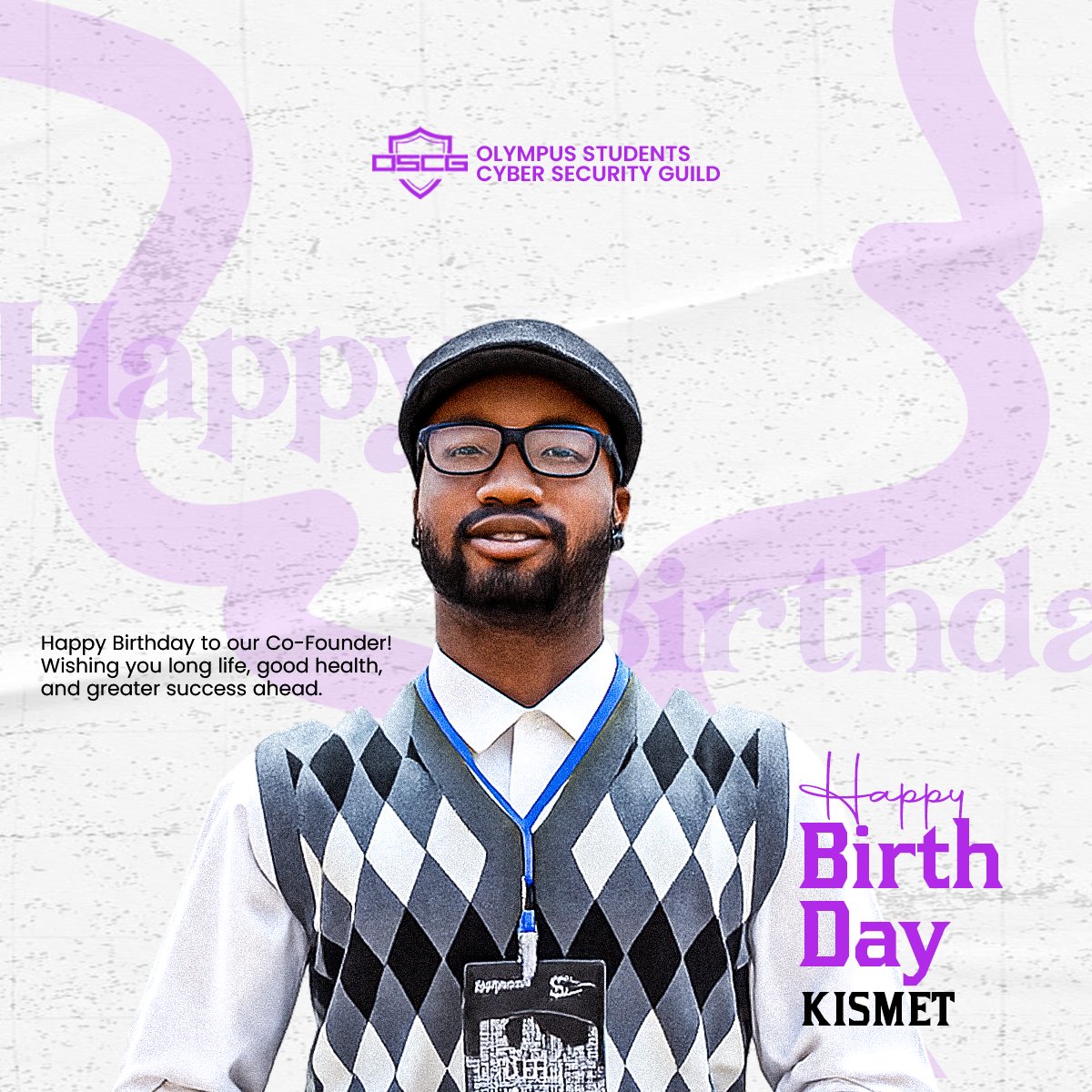 Happy Birthday to our Founder!
Wishing you long life, good health, and greater success ahead.