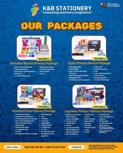 Next week is #Back2School and Here are good packages for your 

Take your child back to school for less