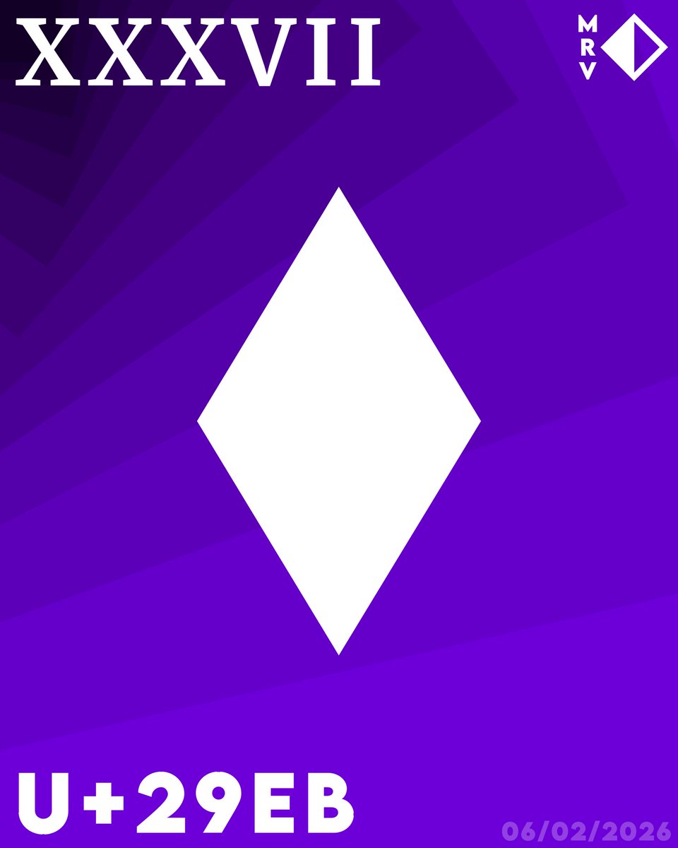 Mathis_RV's tweet image. DAY 37 - Black Lozenge