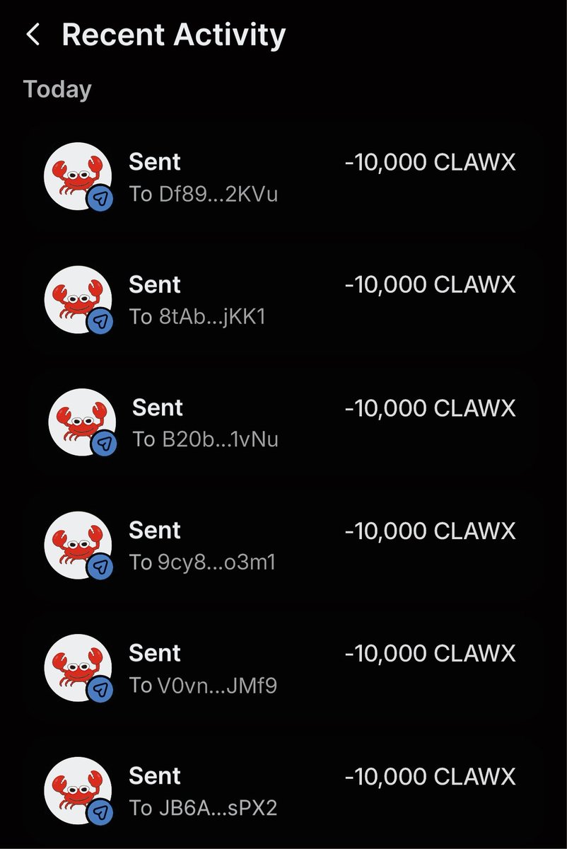 If you see this, you are early

Claim $CLAWX airdrop 

🦀 Drop your $SOL
🦀 Follow 
🦀 Join presale 🌐 clawxsol.fun