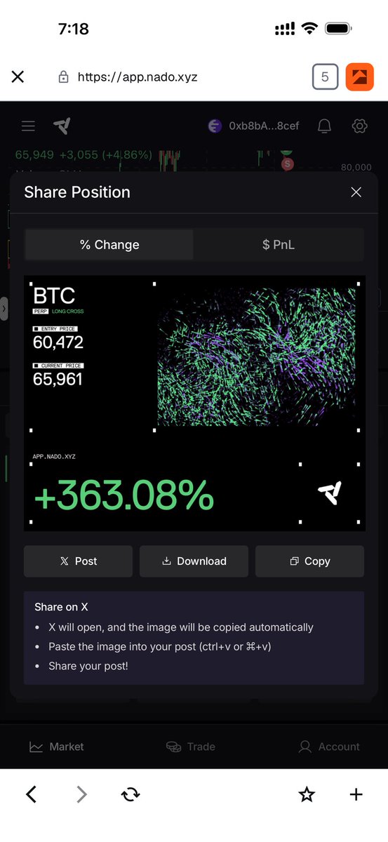 Just took a quick scalp long from 60,472 😂  

Still gonna keep DCA'ing hard  even if we drop all the way to 40k. I think the real bottom comes sometime in the next 8 months.  

In this global meltdown, Bitcoin is the only true safe haven I see.  

Also eyeing some uranium plays.