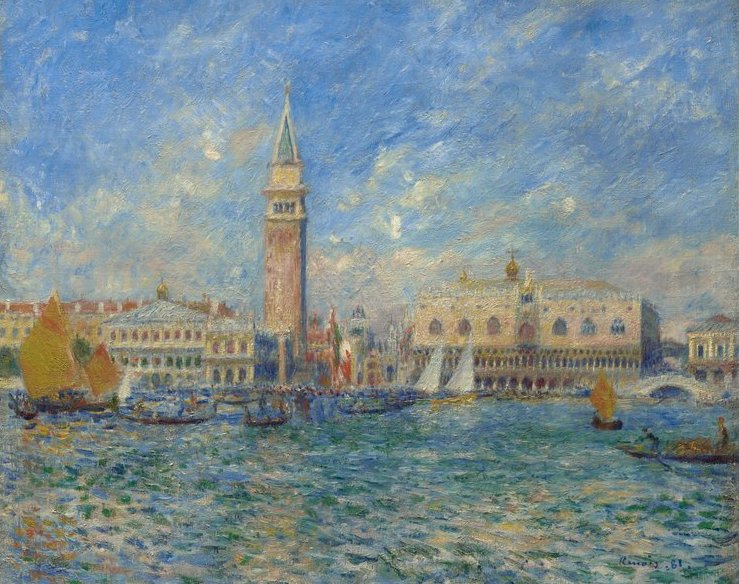 impression_ists's tweet photo. Auguste Renoir, Venice, the Doge's Palace https://t.co/guEz6RS3Zt