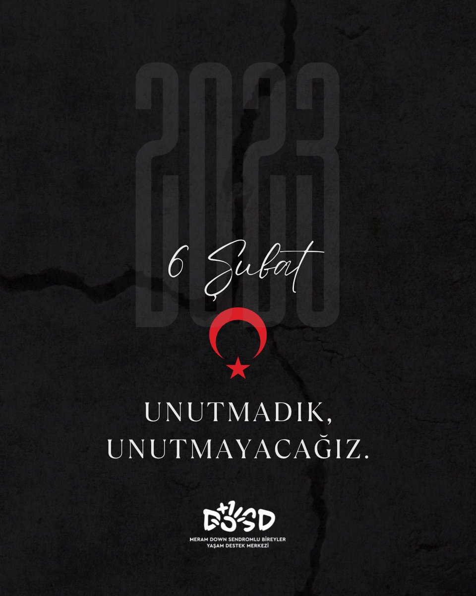 Merkez üssü Kahramanmaraş olan ve 11 ilimizi derinden etkileyen #AsrınFelaketi’nde hayatını kaybeden tüm vatandaşlarımızı rahmetle, özlemle ve saygıyla anıyoruz.
Unutmadık, unutmayacağız.
#6Şubat2023