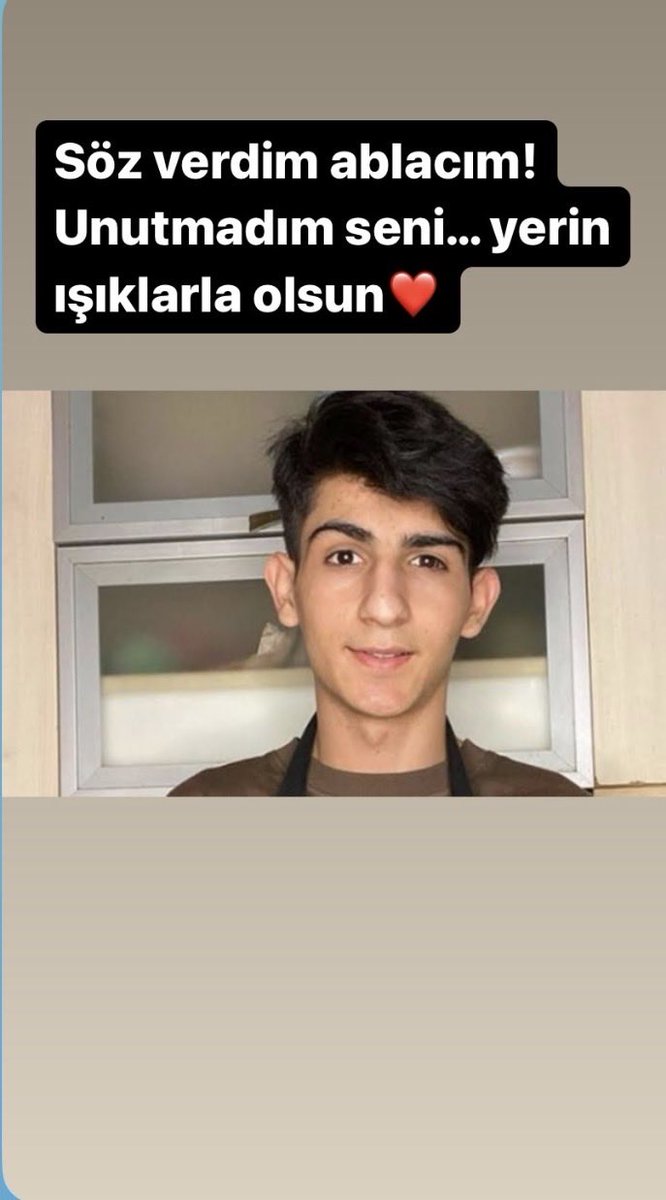 Beni unutmayın demişti…. Seni unutmadım🙏