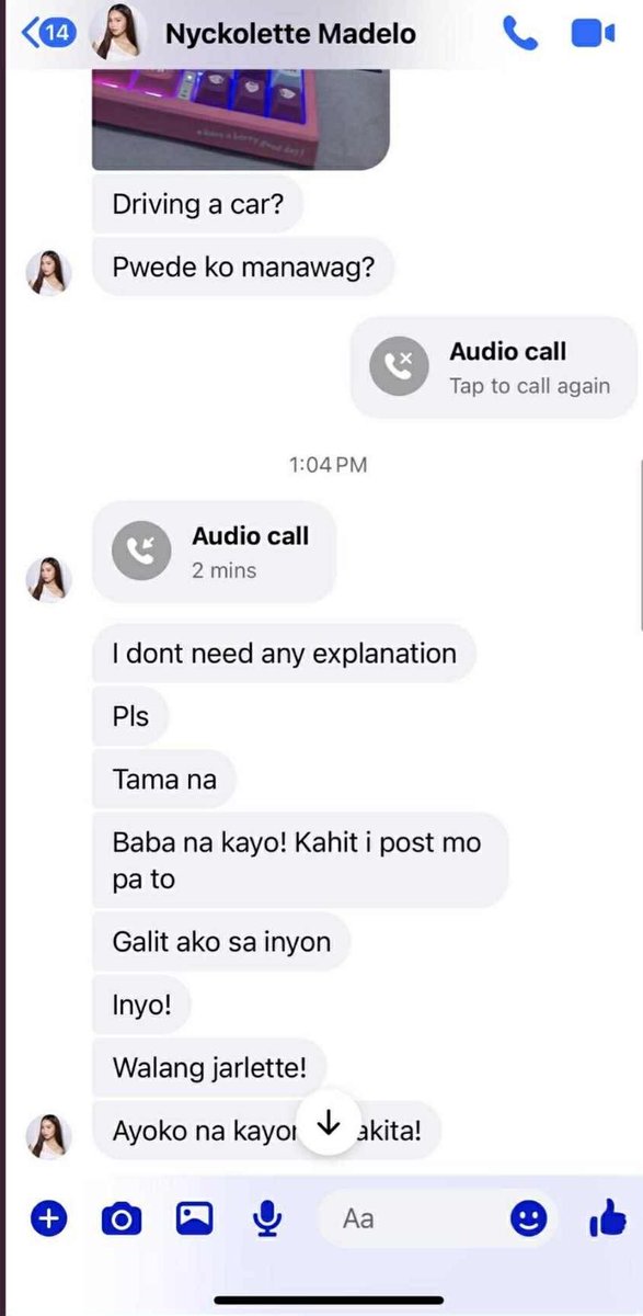 MarySyNimu's tweet photo. Is this how an artista treats the fans who supported her from the start? No one’s demanding anything just basic manners and a polite way of saying no. Nakaka-disappoint lang. And this is what they call “mabait na bata”? Respect should always go both ways. https://t.co/zEURemX5Tk