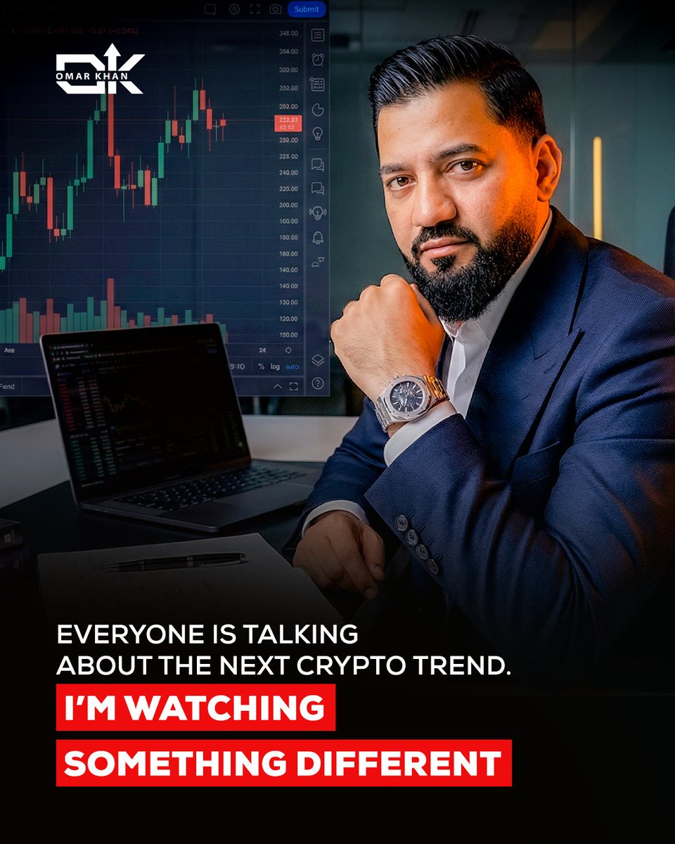 OK_OmarKhan's tweet photo. Everyone is talking about the next crypto trend 
I’m watching something different 😎

While the market looks confused and Bitcoin is pulling back, I’m seeing strength where most people aren’t looking.
Liquidity is improving.
Smart money is repositioning.
Sentiment is quietly flipping.

Bull markets don’t announce themselves with fireworks — they build in silence.🐂

Day by day, the market is getting more bullish, even when the charts try to scare you. This is the phase where conviction matters more than noise.

I’m not chasing hype.
I’m preparing for what’s coming next.

Those who see the bull early… usually lead the next cycle. 🚀📈

#CryptoMarket #Bitcoin #Bullish #CryptoTrends #MarketInsights #CryptoNews #OmarKhanOK #OK #CryptoGuru