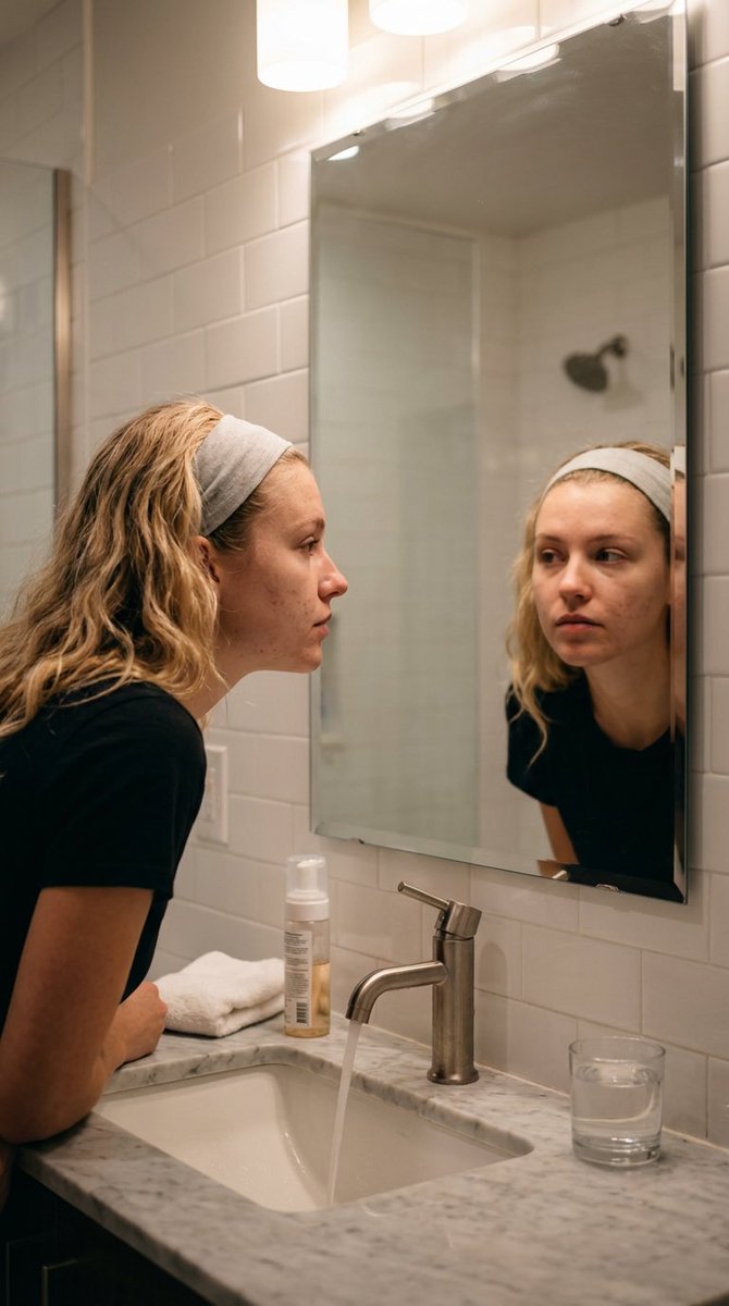 futurelogg's tweet image. 나노바나나 프로, JSON 프롬프트 쓰면 퀄리티가 올라간다?

인스타나 x를보면 "JSON으로 짜야 고퀄 나온다"는 말이 정설처럼 퍼져있는데 이걸 한번 테스트 해봤습니다.

프롬프트는 하단에있습니다.

테스트 장면: "미국인 금발 여성이 화장실 거울 앞에서 세안 준비를 하는 모습"

요구 조건을 완전히…