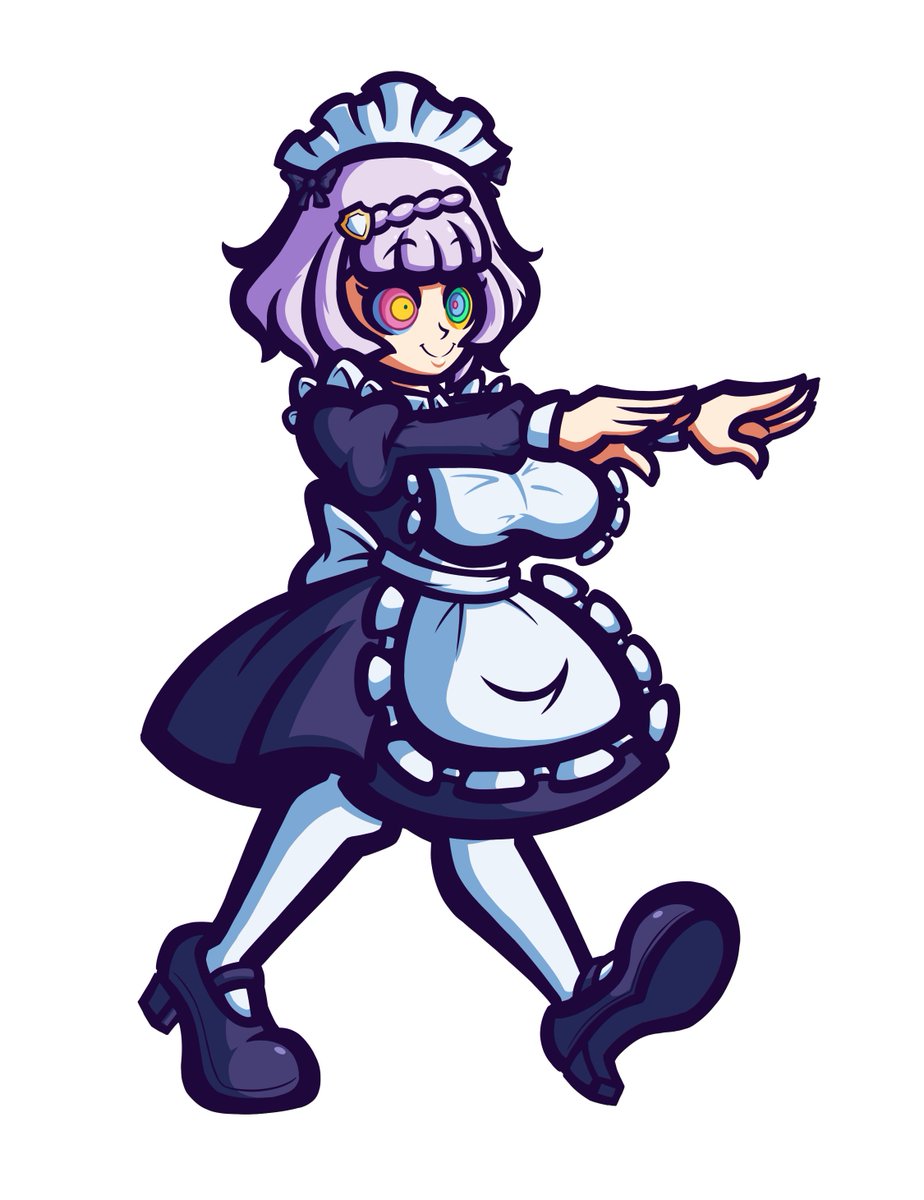 Our hypnotized maid needs to look a little bit more...maid-ly. 

How about a new outfit to go with her new (lack of a) mind? 🤭