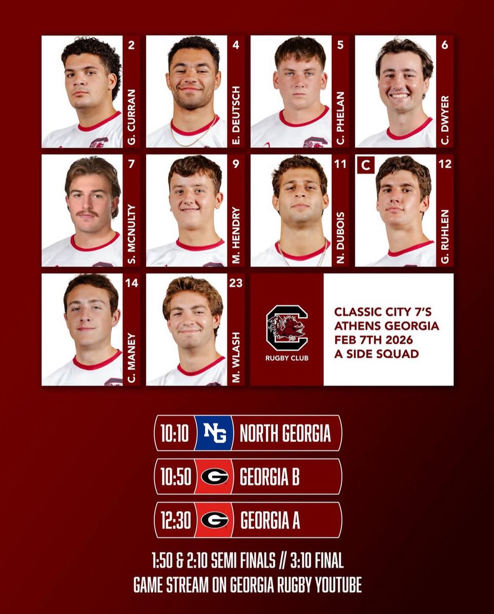 Gamecock Rugby tweet media