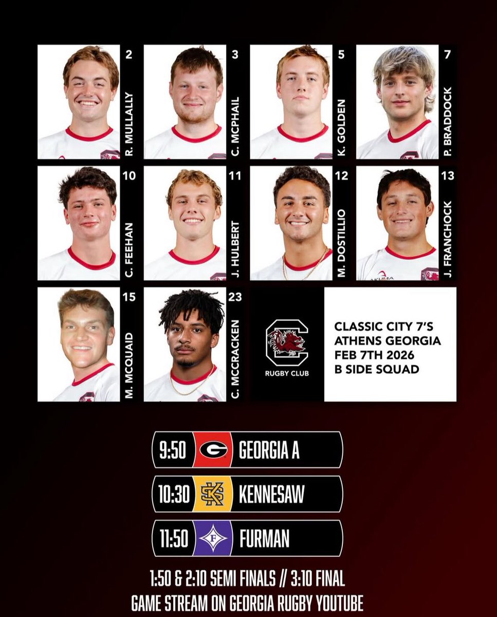 Gamecock Rugby tweet media