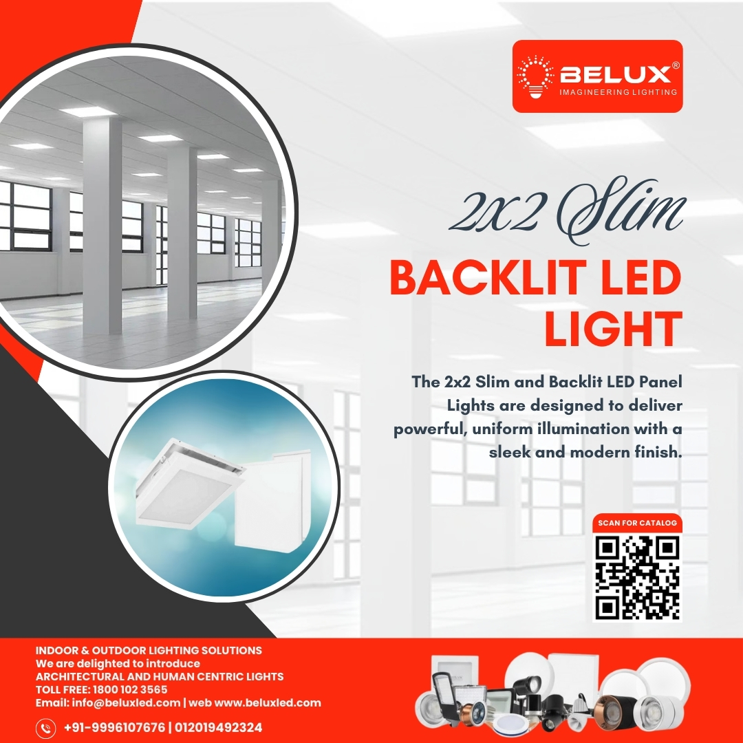 BeluxL55395's tweet image. Upgrade your space with powerful, uniform illumination ✨
BELUX 2x2 Slim Backlit LED Panels deliver sleek design, energy efficiency,
#BeluxLighting #BacklitLED #LEDPanelLight #ModernLighting #ArchitecturalLighting #CommercialLighting #EnergyEfficient #InteriorLighting