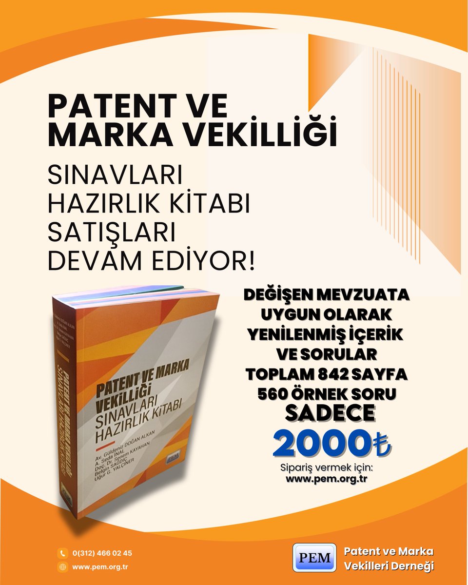 pemdernek's tweet photo. Kitabı temin etmek isteyen ilgililerin
https://t.co/idBofnmjIt adresinde yer alan Kitap Talep Formunu doldurmaları,
Ödeme dekontu ile birlikte doldurulmuş formu
yonetim@pem.org.tr adresine e-posta ile iletmeleri gerekmektedir.
Detaylar https://t.co/idBofnmjIt adresinde. https://t.co/dFqKKpq5Fc