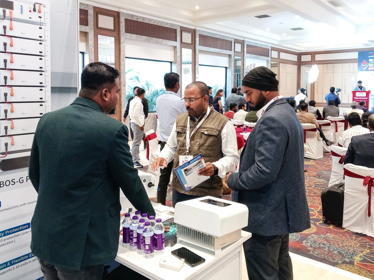 Deye_Inverter__'s tweet image. Grateful for the recognition!Thrilled to announce Deye won the State Market Leader Award (Inverter) at Solar Contractors Meet Ranchi 2026, organized by Solar Quarter on Feb 4, 2026. 🏆
#Deye #SolarAwards #InverterLeader #SolarQuarter