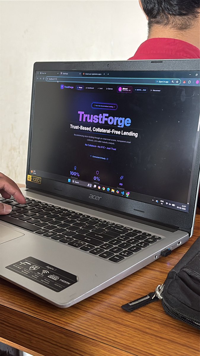 TrustForge tweet media