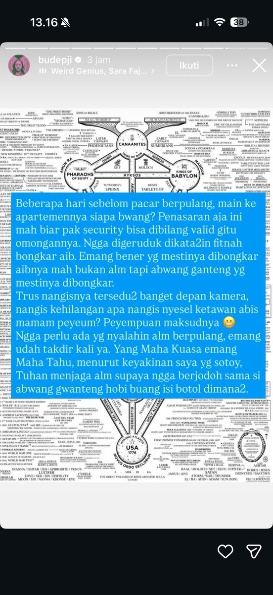 lagi rame di thread, parah bgt klo bener

Temennya Lula sampe segitu nya pasti ada alasannya ga sii
