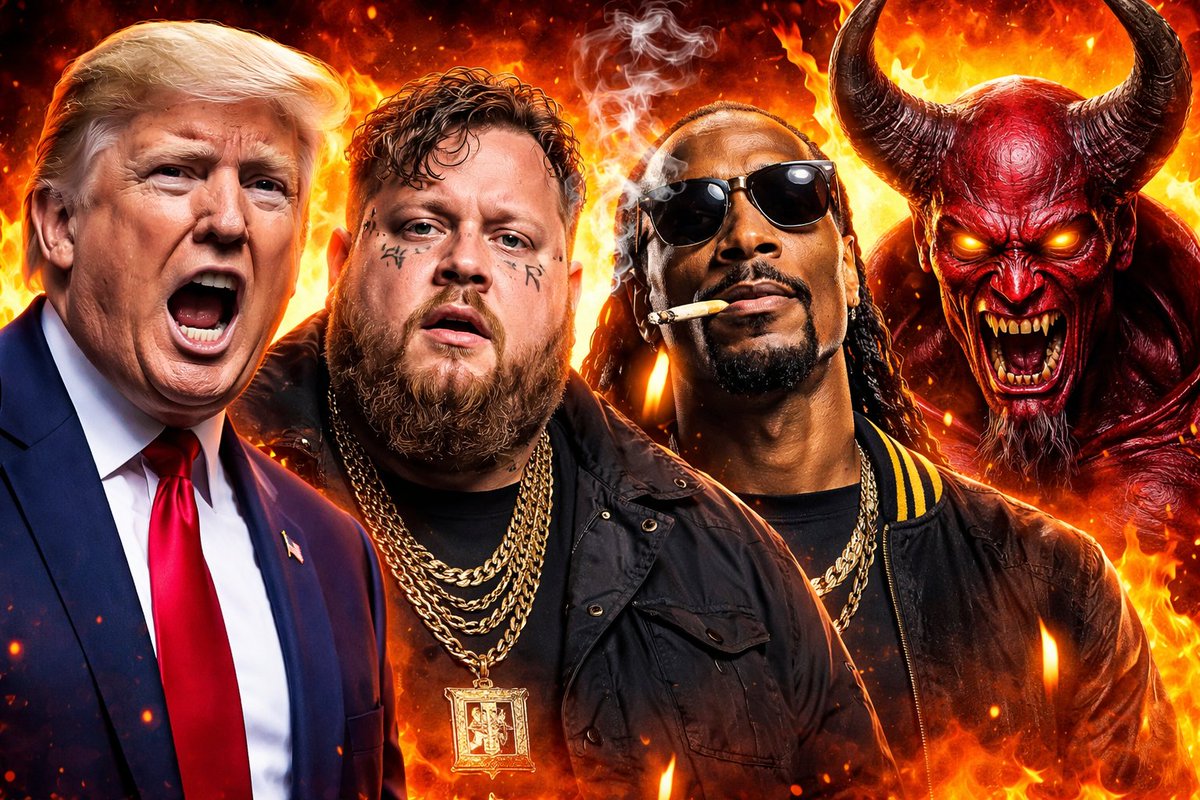 TheIllusion111's tweet image. DONALD TRUMP, JELLY ROLL AND SNOOP DOGG, WELL AND TRULY EXPOSED AS CHILDREN OF DISOBEDIENCE

youtube.com/live/DU0RDiogu…

This is a must watch, retweet and like!

#donaldtrump #jellyroll #snoopdogg #hollywood #satan #deception #falseprophets #endtimes #thebible