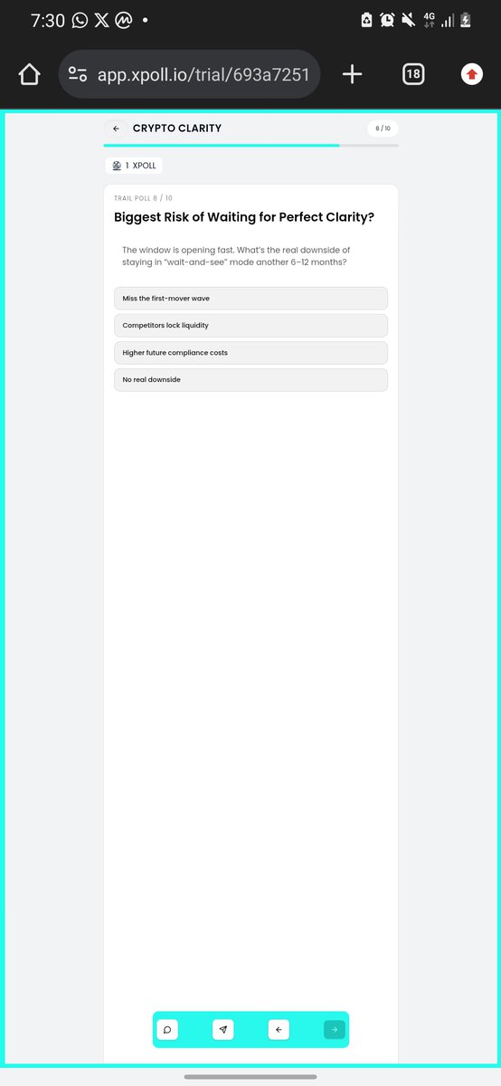 What if participation actually paid you? 👀
XPoll x DAO Labs is running a massive campaign where community voices = real rewards. I just joined, and you should too.
Don’t watch from the sidelines — participate 👇
app.xpoll.io/campaigns/all-…
<a href="/xpollplatform/">XPOLL</a> <a href="/TheDAOLabs/">DAO Labs</a>