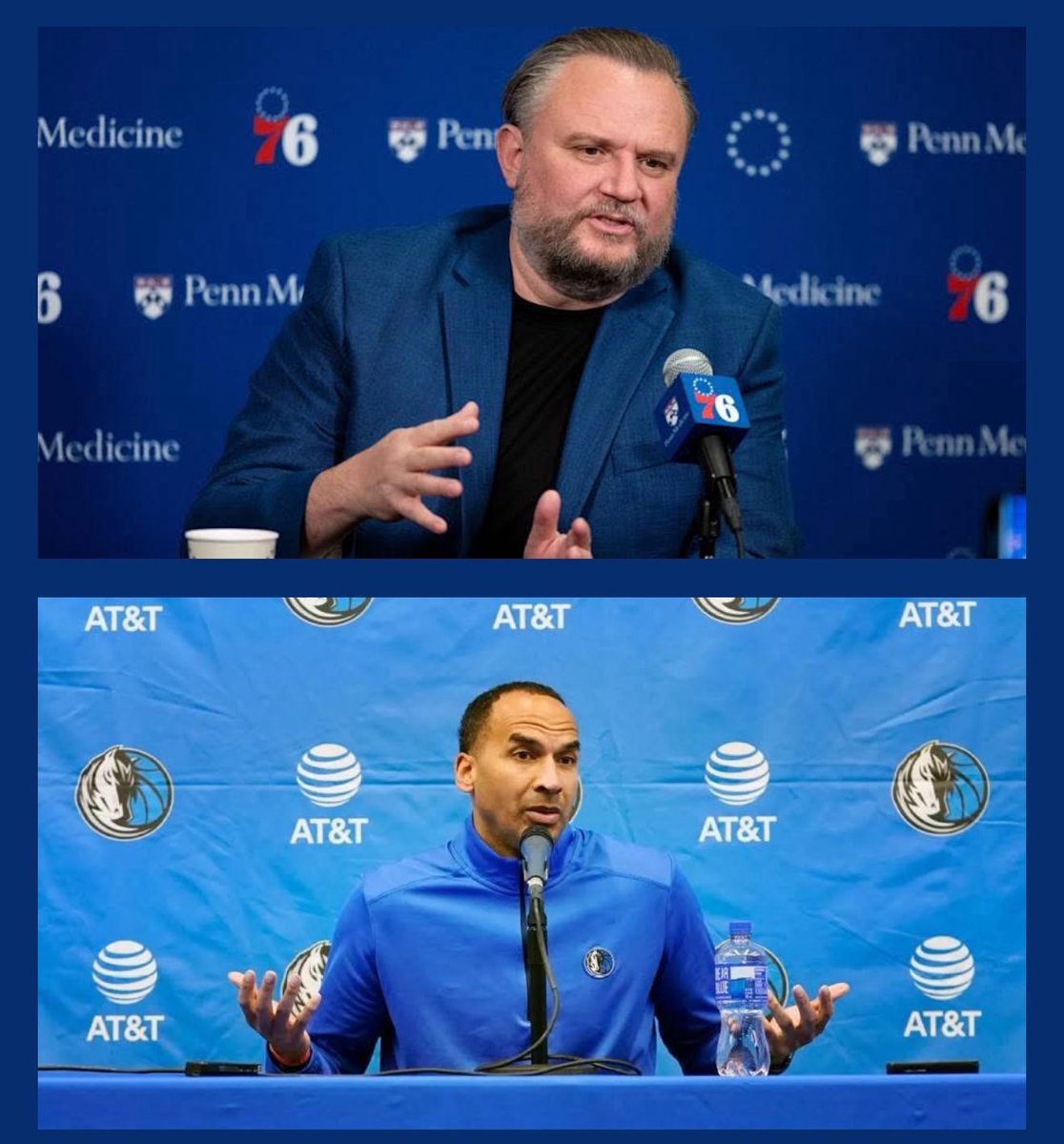 HarrisMooreMM's tweet photo. Daryl Morey is the new Nico Harrison @TheNBACentel https://t.co/jvxCKgLT2X