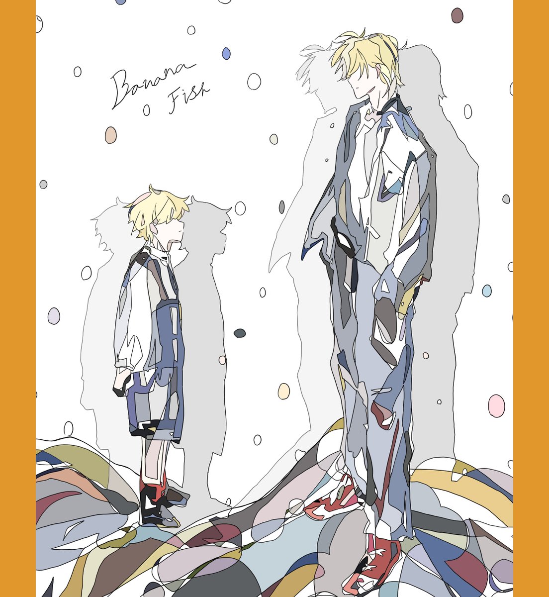 🍌🐟のアッシュ描いた
#BANANAFISH #イラスト