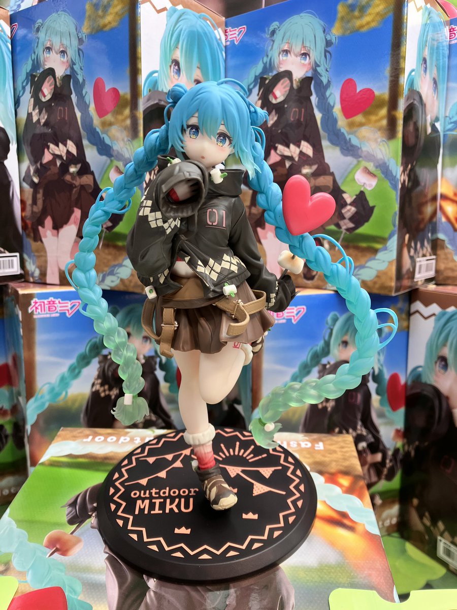 🎤2階プライズコーナー新商品🎤 初音ミク Fashionフィギュア Outdoor