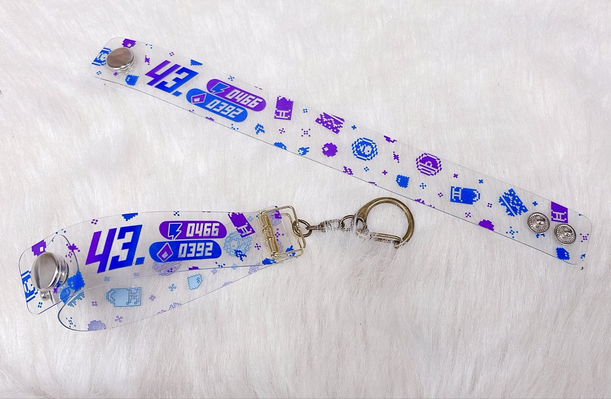 snstpuchionly's tweet photo. 【💜お知らせ💙】 #バトルあとに
こちらのクリアラバーリストバンドが到着致しました💜💙水に強くしっかりとした厚みがございます☺️100円ショップのパーツを使用してキーホルダーにも出来ます✋ぜひ2/8💜シンサト💙プチオンリー参加をアピールしちゃおう🎶 https://t.co/sKZ9fdpZ10