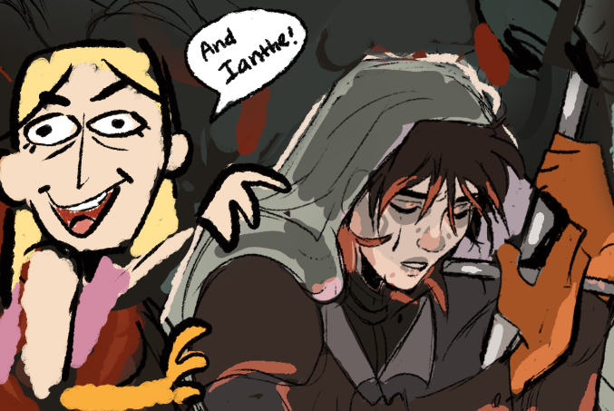 This is the entire plot of Harrow the ninth