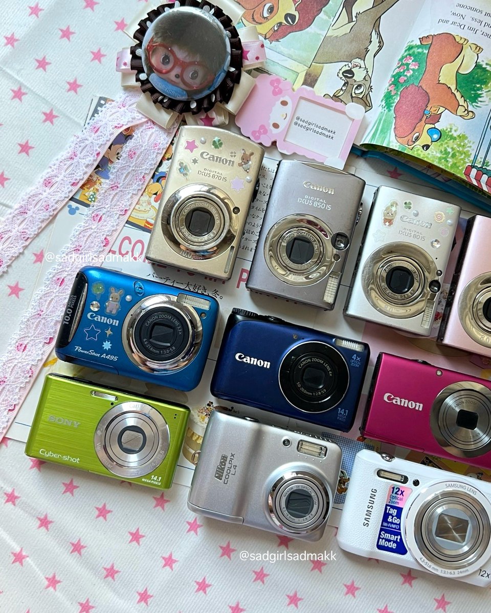 *'`*: •☆ ลงขายวันที่ O7/O2 เวลา 19.3Oน. กล้องทำงานเต็มระบบทุกตัว Canon รุ่นฮิต เข้าแน่นๆๆ พาราน่ารักกๆๆค่าา🌳🍊🎀♡:･⁎ ೀ 

📌 ปัก+รี รับส่วนลด 100฿ ทุกตัว🥳🧡

(รุ่นในแมนชั่น👇🏼)

#กล้องดิจิตอล #กล้องดิจิตอลมือสอง #ส่งต่อกล้องดิจิตอล