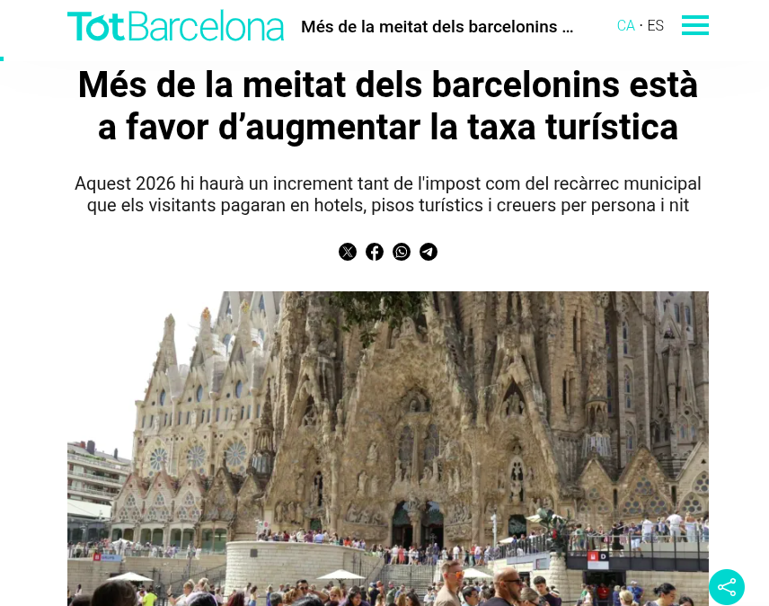 AssBarrisDT's tweet photo. Què pensarien si sabessin que el 75% de la recaptació va destinat a promoció turística?
Esperen inversió en transport públic (87,9%), eliminació d'HUTs (73,1%)... tot l'oposat a més promoció turística.
#Trilers #ProuTuristització #DecreixementTurístic JA!
https://t.co/E6uN1li9qb https://t.co/JqSTlcFB3R